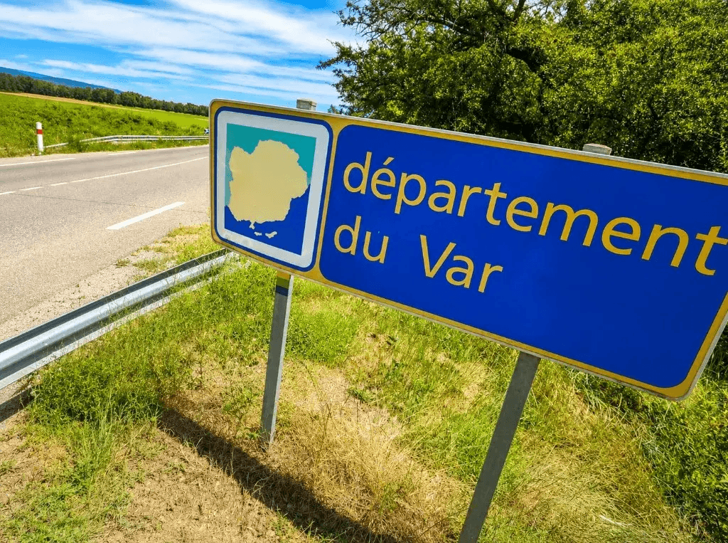Panneau département Var