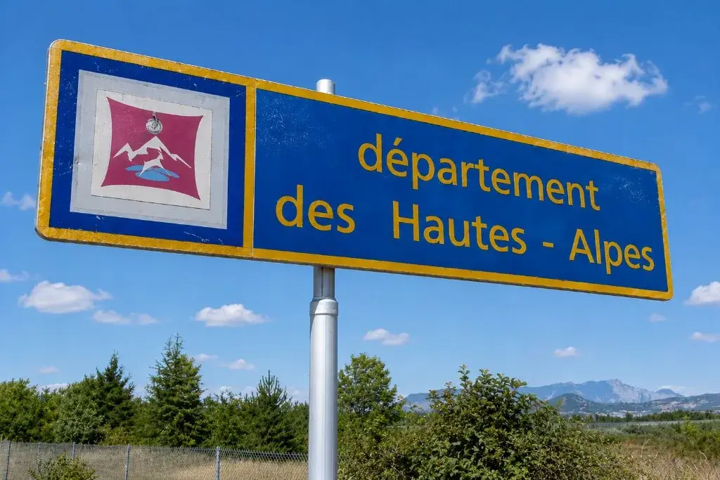 Panneau département Hautes-Alpes