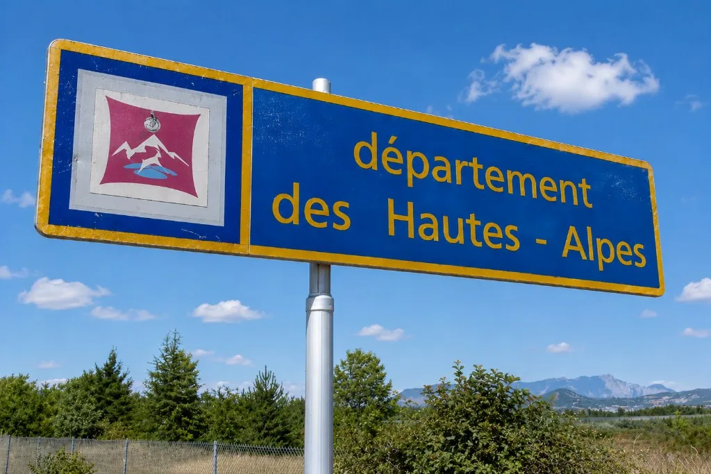 Panneau département Hautes-Alpes
