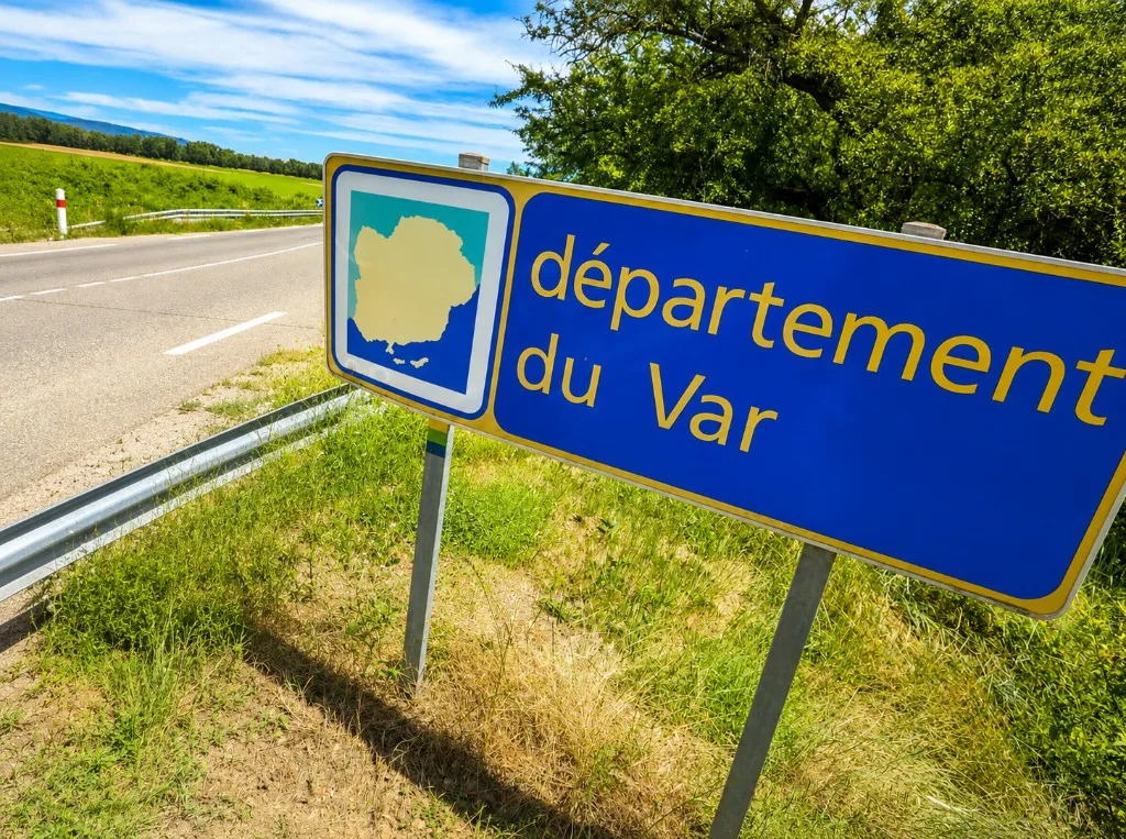 Panneau département Var