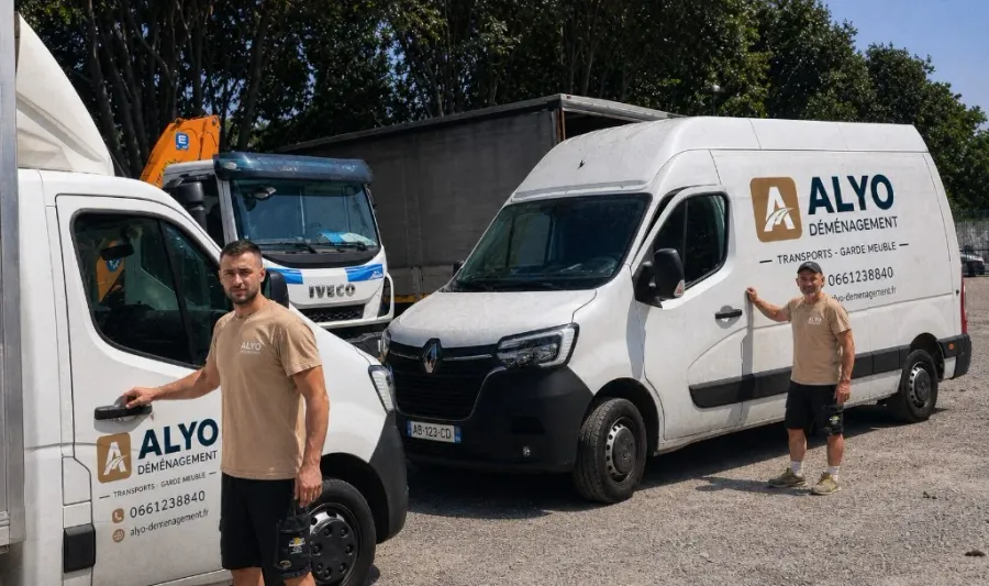 Déménageurs Alyo Déménagement en intervention de débarras